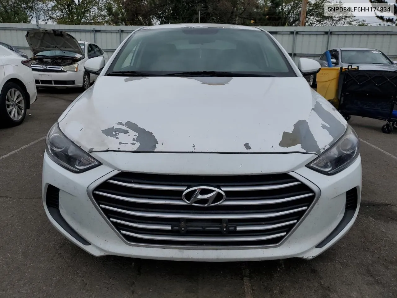 2017 Hyundai Elantra Se VIN: 5NPD84LF6HH174834 Lot: 73246724