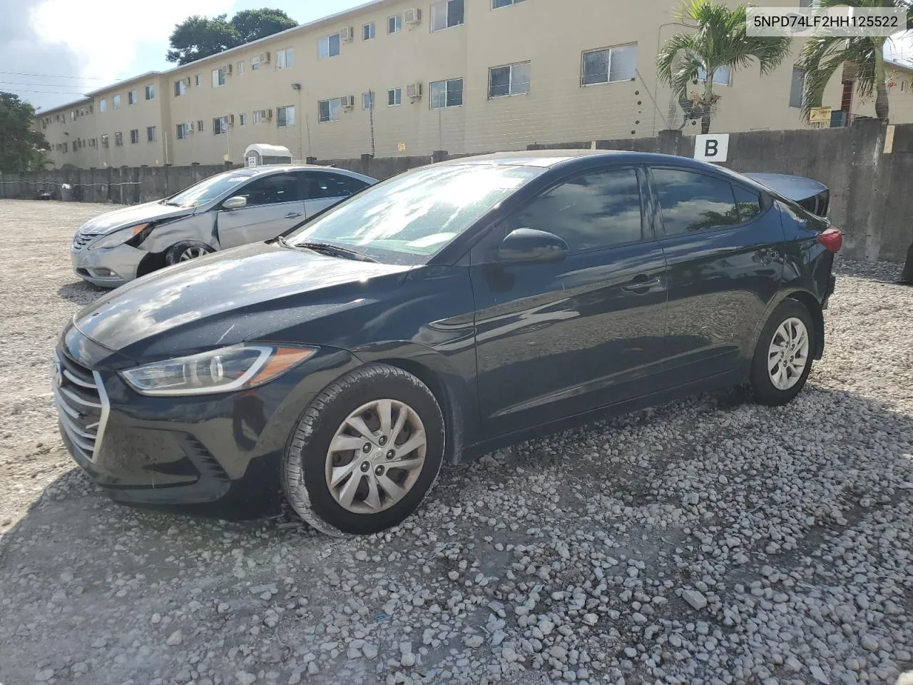 5NPD74LF2HH125522 2017 Hyundai Elantra Se