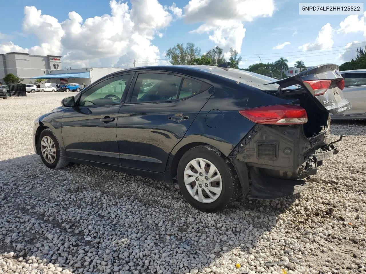 5NPD74LF2HH125522 2017 Hyundai Elantra Se