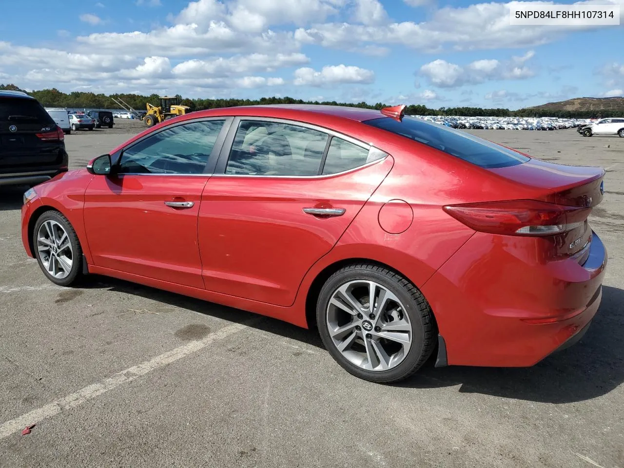 5NPD84LF8HH107314 2017 Hyundai Elantra Se