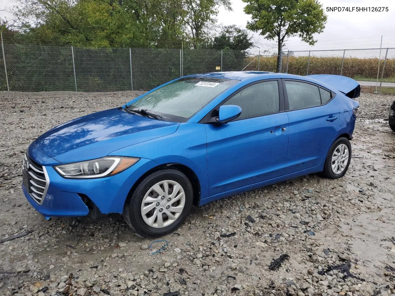 5NPD74LF5HH126275 2017 Hyundai Elantra Se