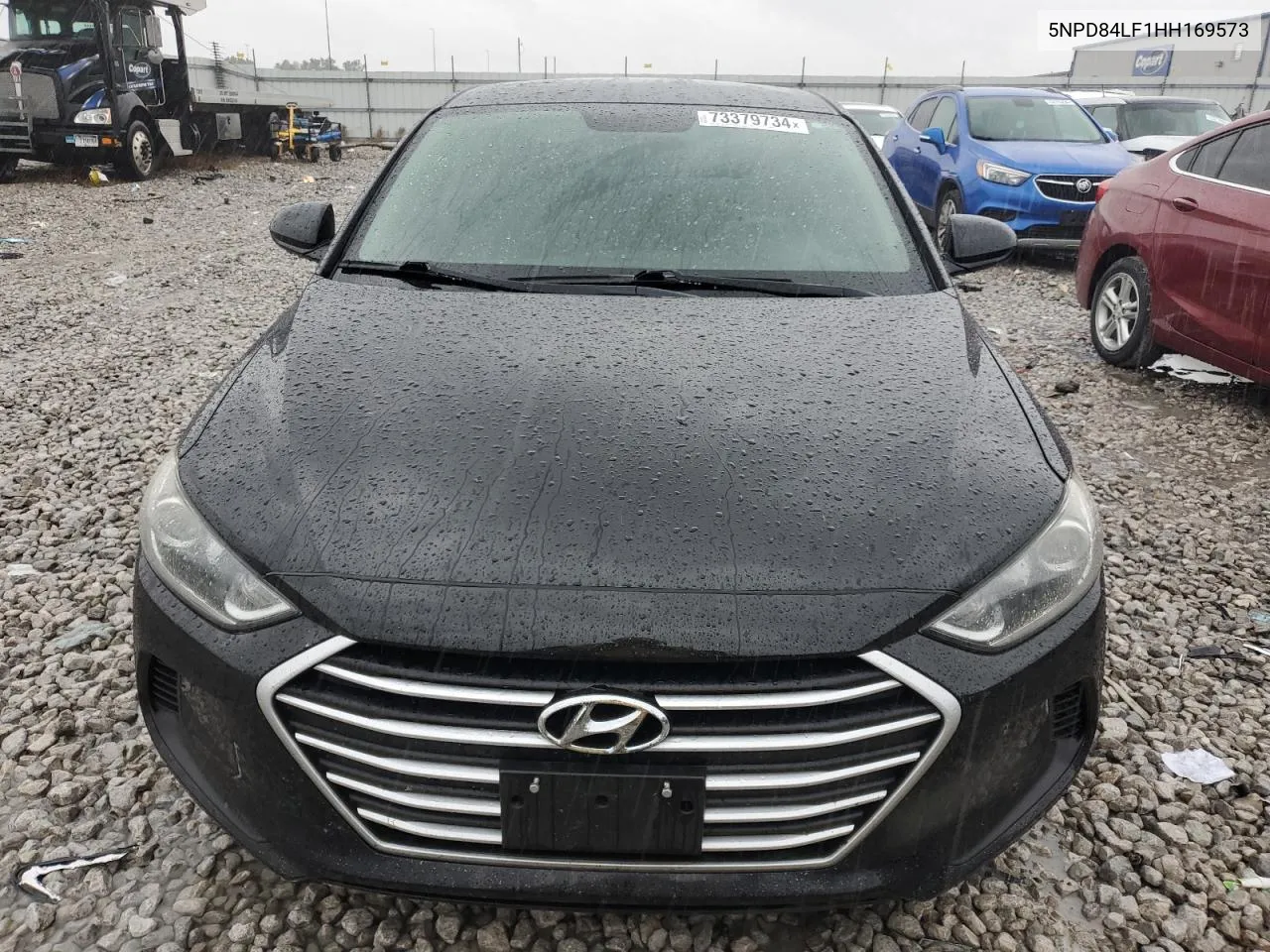 2017 Hyundai Elantra Se VIN: 5NPD84LF1HH169573 Lot: 73379734