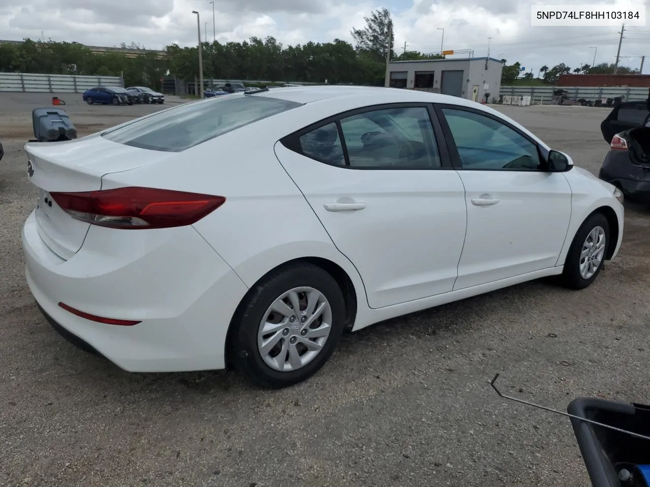 2017 Hyundai Elantra Se VIN: 5NPD74LF8HH103184 Lot: 73382934