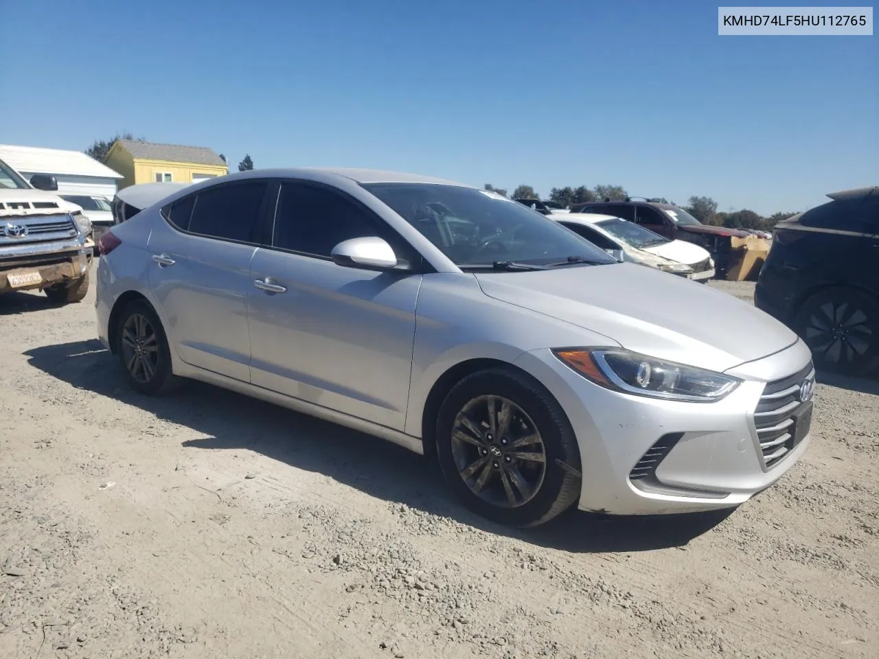 KMHD74LF5HU112765 2017 Hyundai Elantra Se