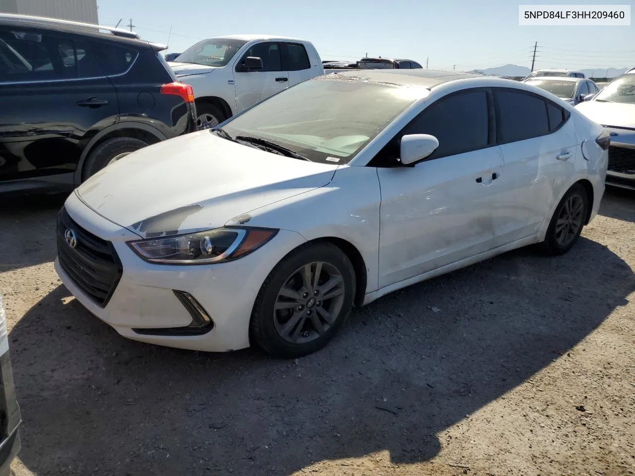 2017 Hyundai Elantra Se VIN: 5NPD84LF3HH209460 Lot: 73411384