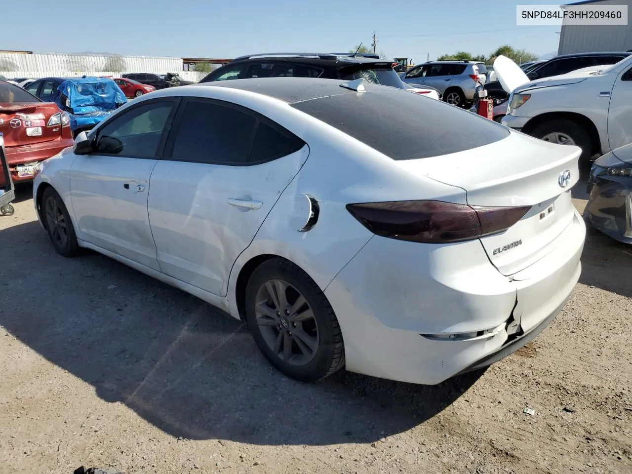 2017 Hyundai Elantra Se VIN: 5NPD84LF3HH209460 Lot: 73411384