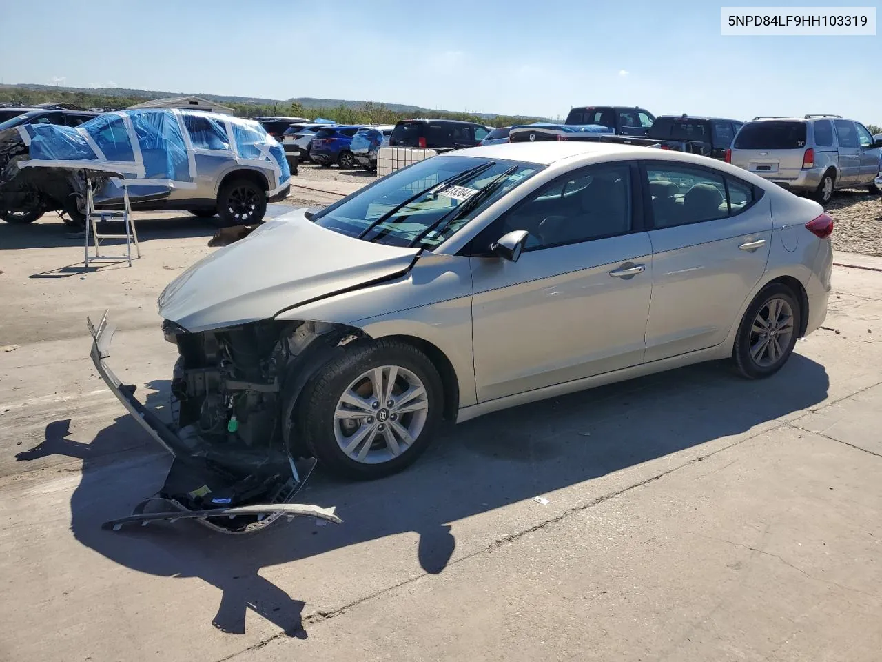 5NPD84LF9HH103319 2017 Hyundai Elantra Se