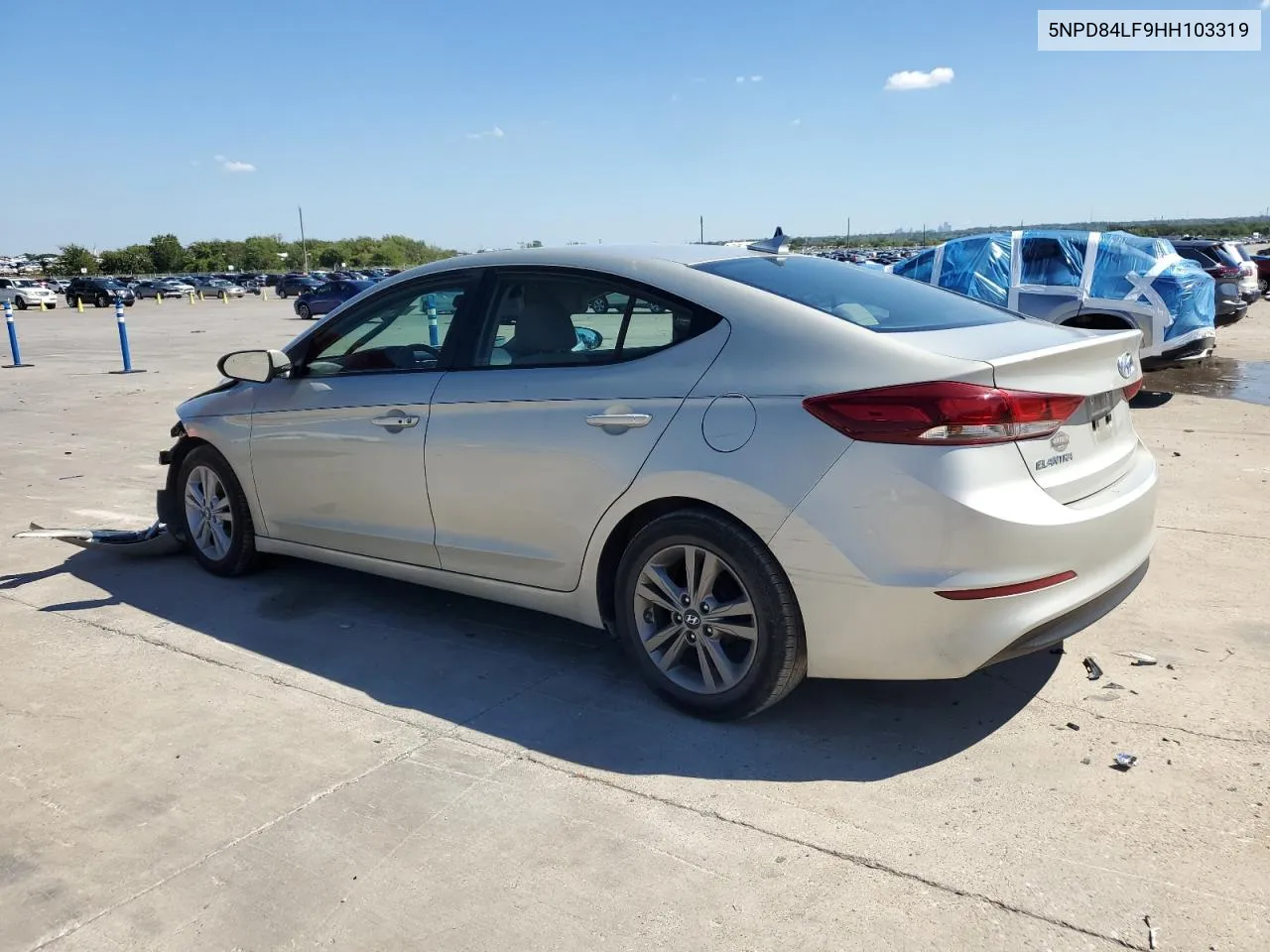 5NPD84LF9HH103319 2017 Hyundai Elantra Se