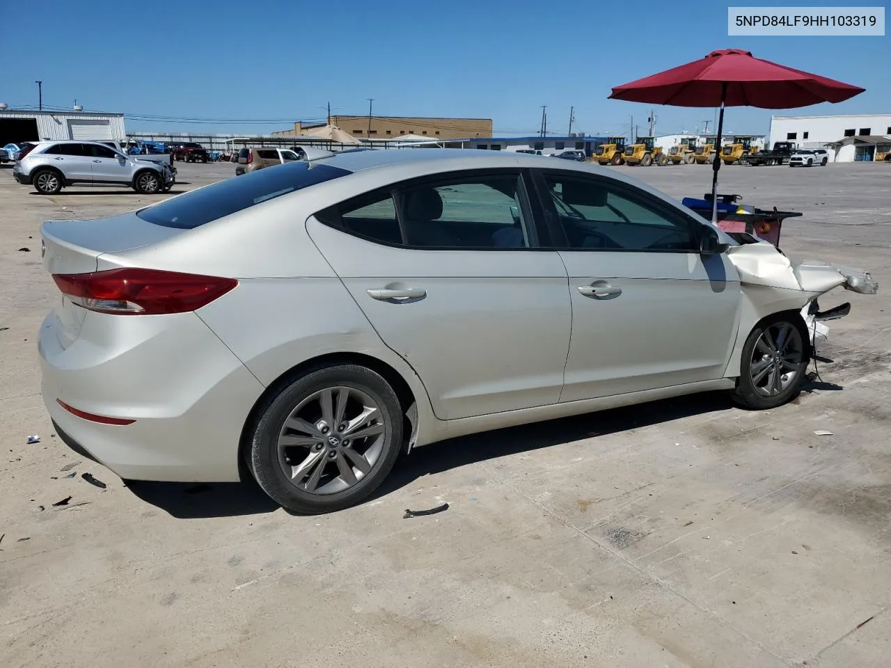 5NPD84LF9HH103319 2017 Hyundai Elantra Se