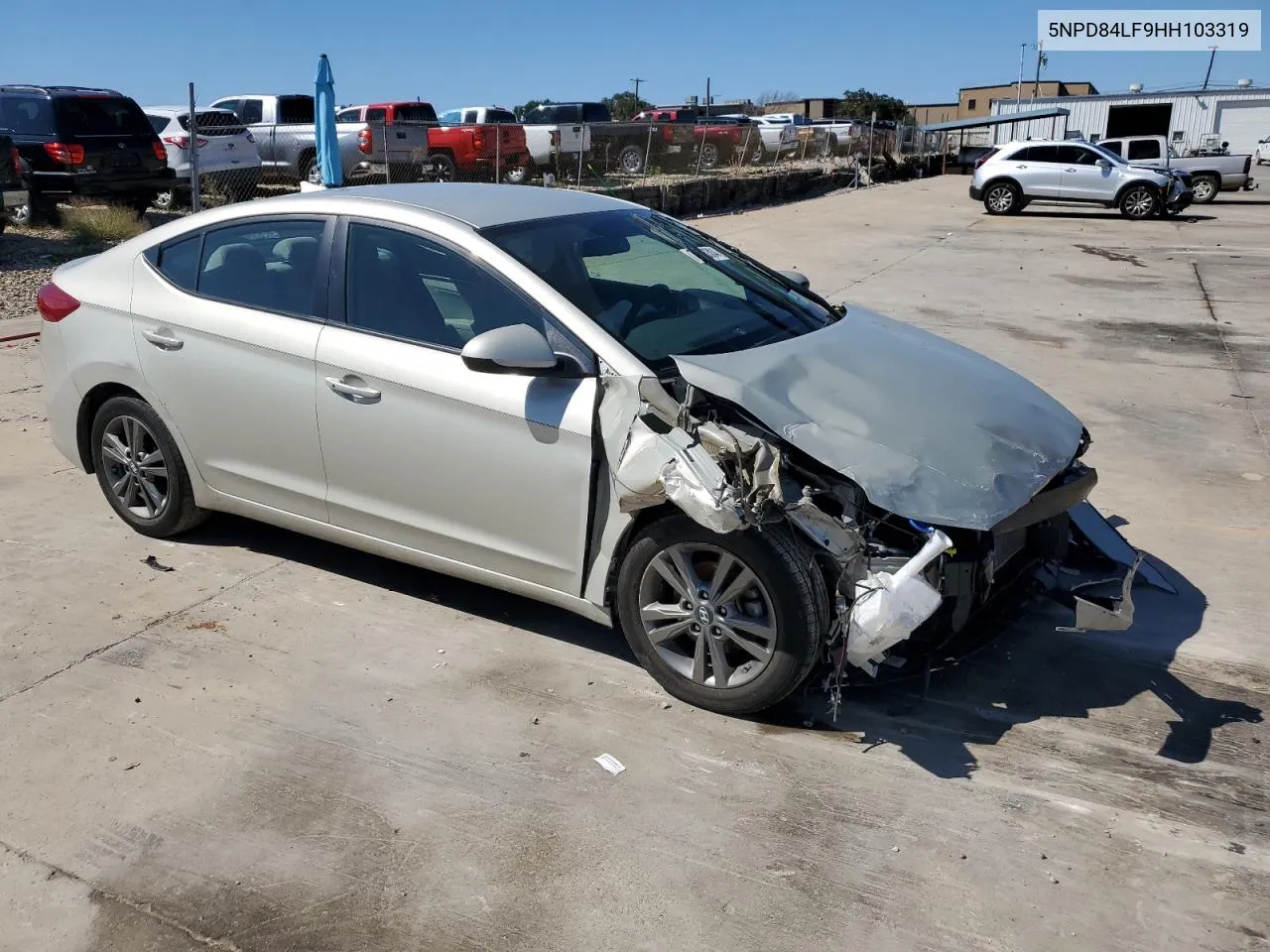 2017 Hyundai Elantra Se VIN: 5NPD84LF9HH103319 Lot: 73413304