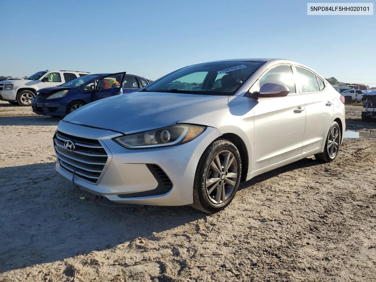 5NPD84LF5HH020101 2017 Hyundai Elantra Se