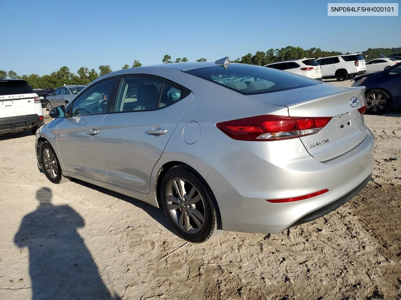 5NPD84LF5HH020101 2017 Hyundai Elantra Se