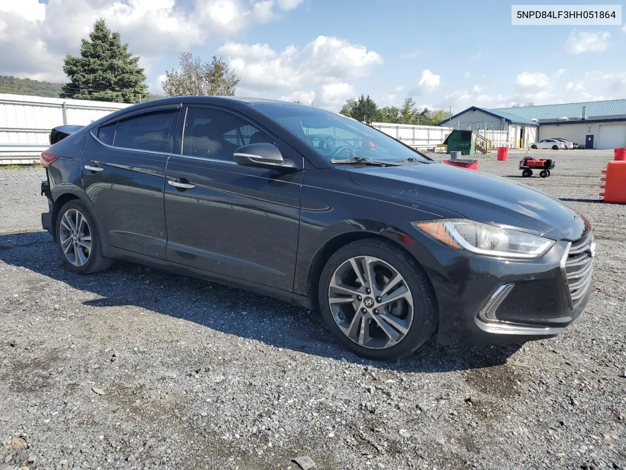 2017 Hyundai Elantra Se VIN: 5NPD84LF3HH051864 Lot: 73434504