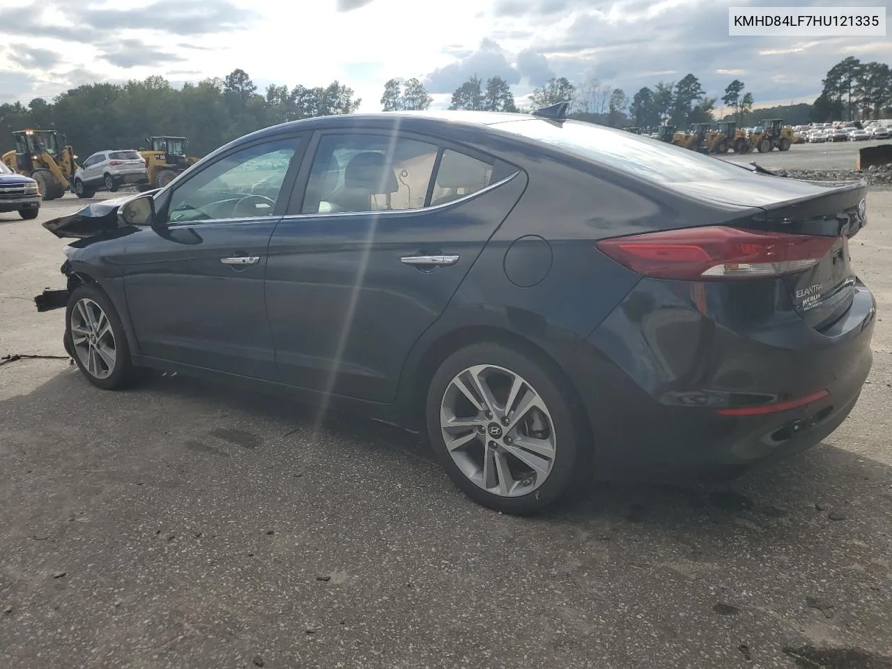 2017 Hyundai Elantra Se VIN: KMHD84LF7HU121335 Lot: 73507434