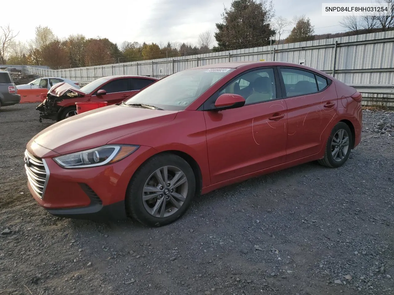 2017 Hyundai Elantra Se VIN: 5NPD84LF8HH031254 Lot: 73589824