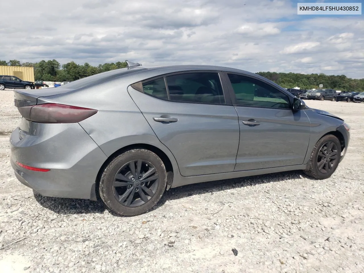 2017 Hyundai Elantra Se VIN: KMHD84LF5HU430852 Lot: 73603154