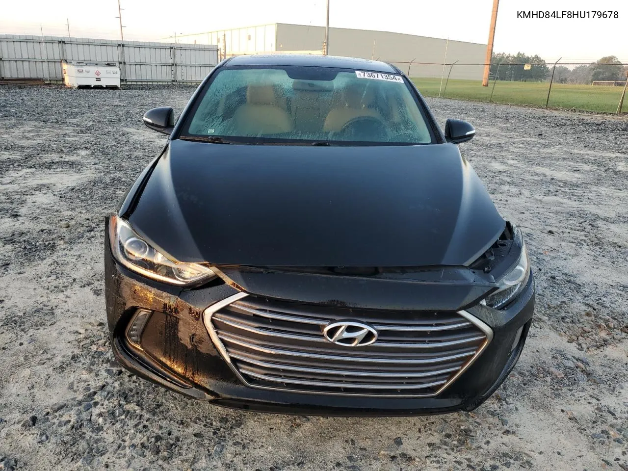 2017 Hyundai Elantra Se VIN: KMHD84LF8HU179678 Lot: 73671354