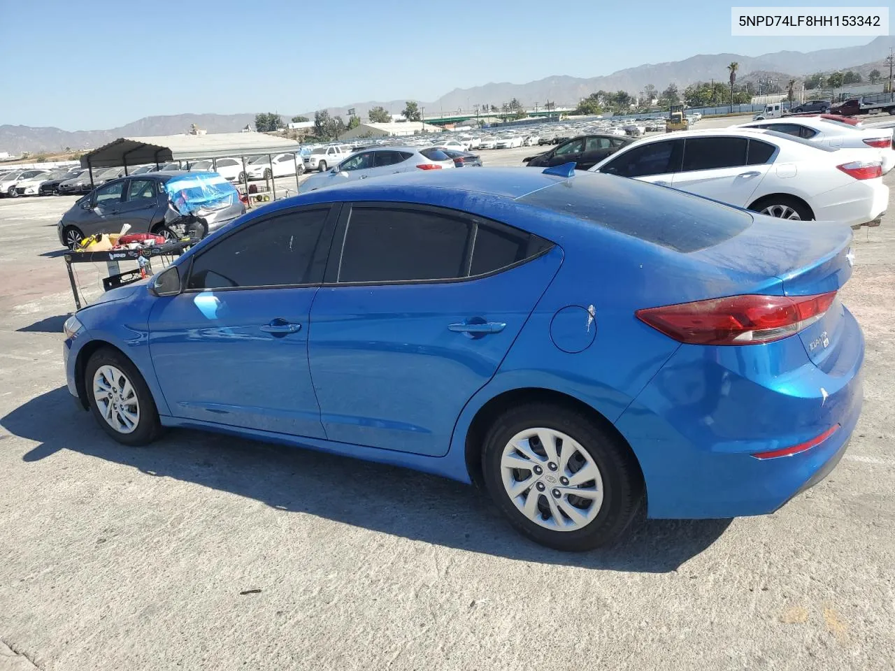 2017 Hyundai Elantra Se VIN: 5NPD74LF8HH153342 Lot: 73689814