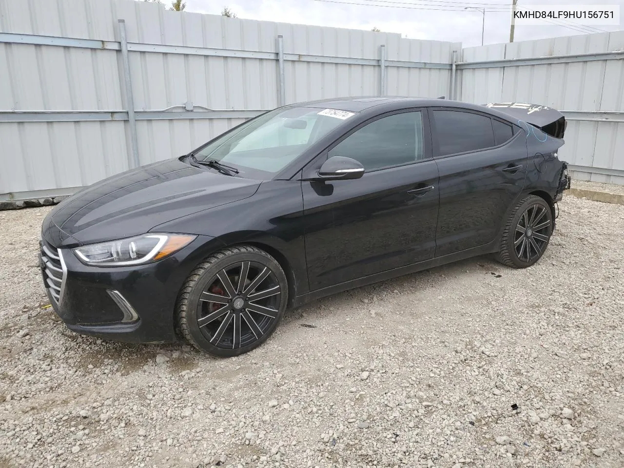 2017 Hyundai Elantra Se VIN: KMHD84LF9HU156751 Lot: 73754774