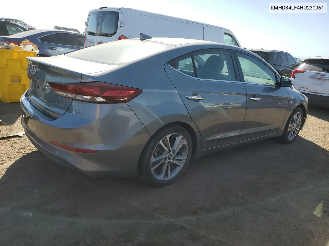 2017 Hyundai Elantra Se VIN: KMHD84LF4HU230061 Lot: 73760884