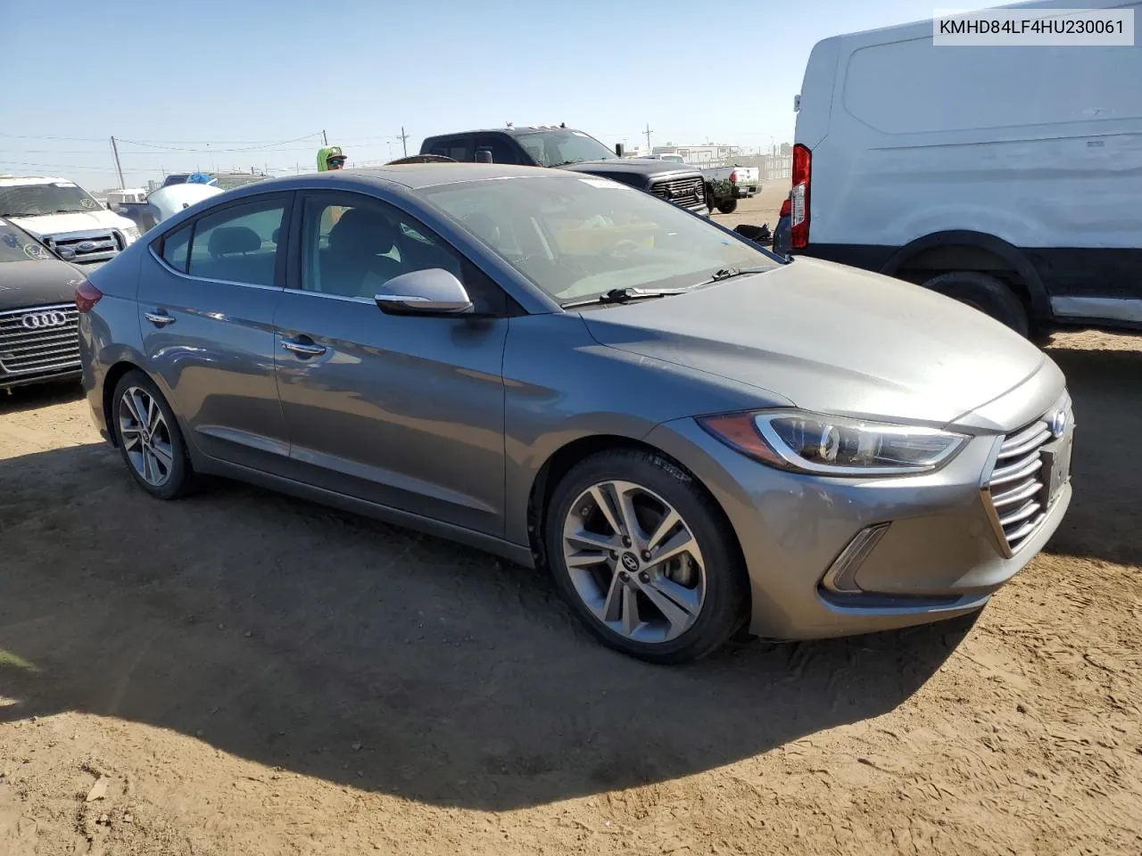 KMHD84LF4HU230061 2017 Hyundai Elantra Se