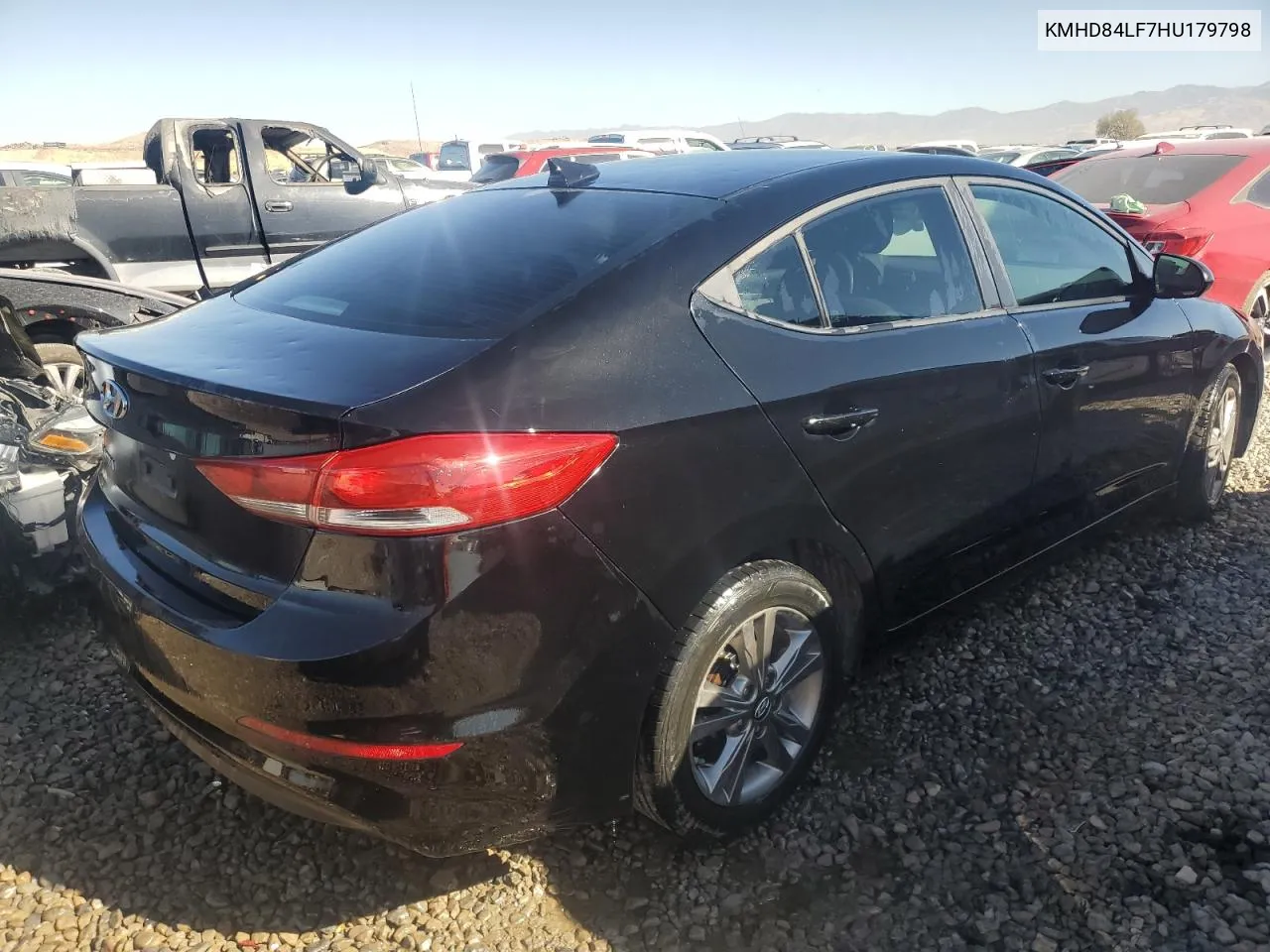 2017 Hyundai Elantra Se VIN: KMHD84LF7HU179798 Lot: 73770084