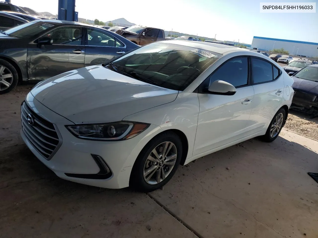 5NPD84LF5HH196033 2017 Hyundai Elantra Se