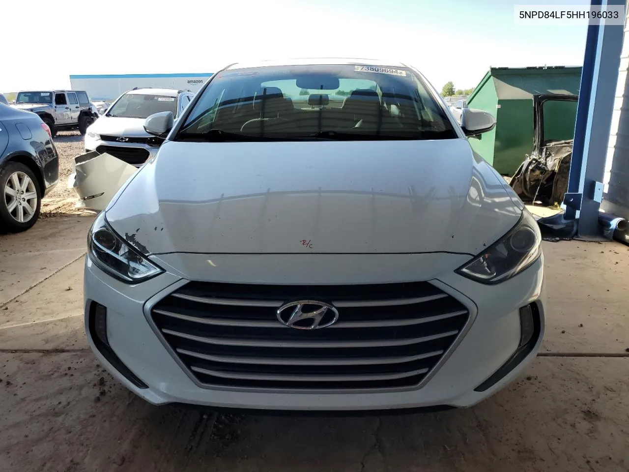 5NPD84LF5HH196033 2017 Hyundai Elantra Se