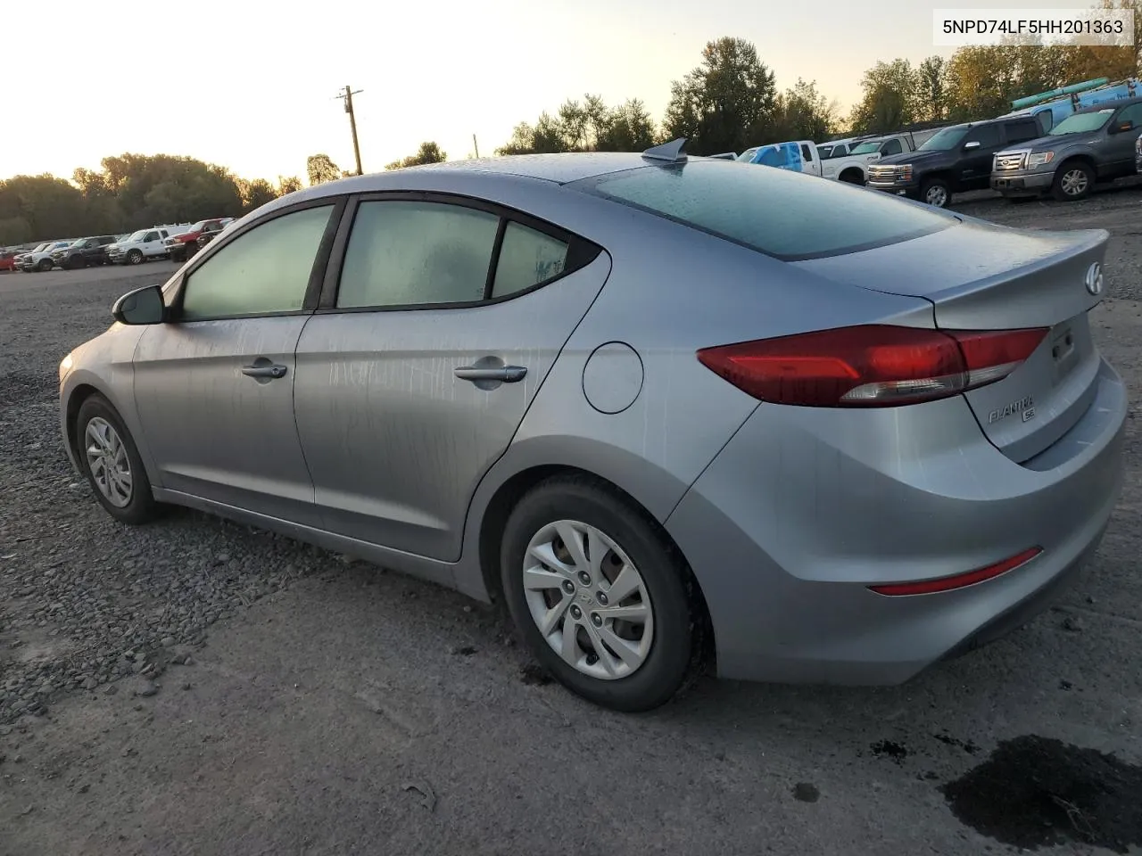 5NPD74LF5HH201363 2017 Hyundai Elantra Se