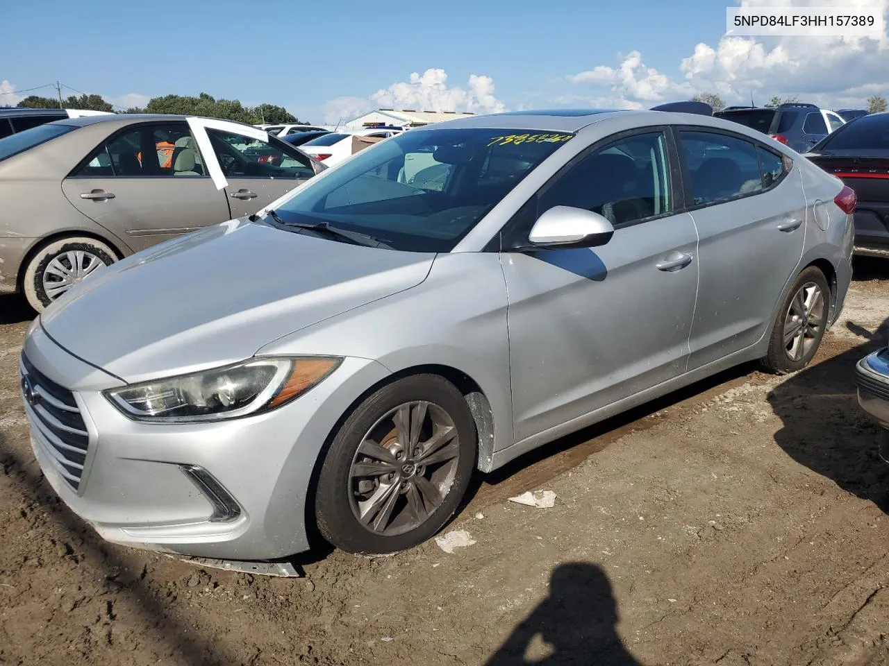 5NPD84LF3HH157389 2017 Hyundai Elantra Se