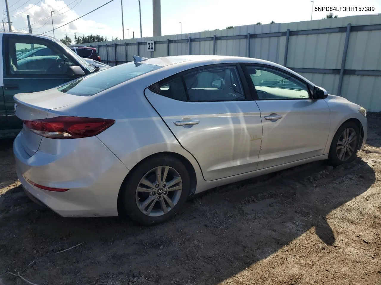 5NPD84LF3HH157389 2017 Hyundai Elantra Se