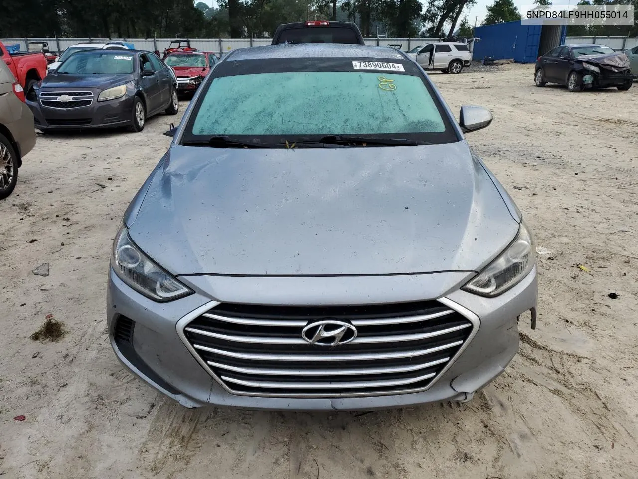 2017 Hyundai Elantra Se VIN: 5NPD84LF9HH055014 Lot: 73890604