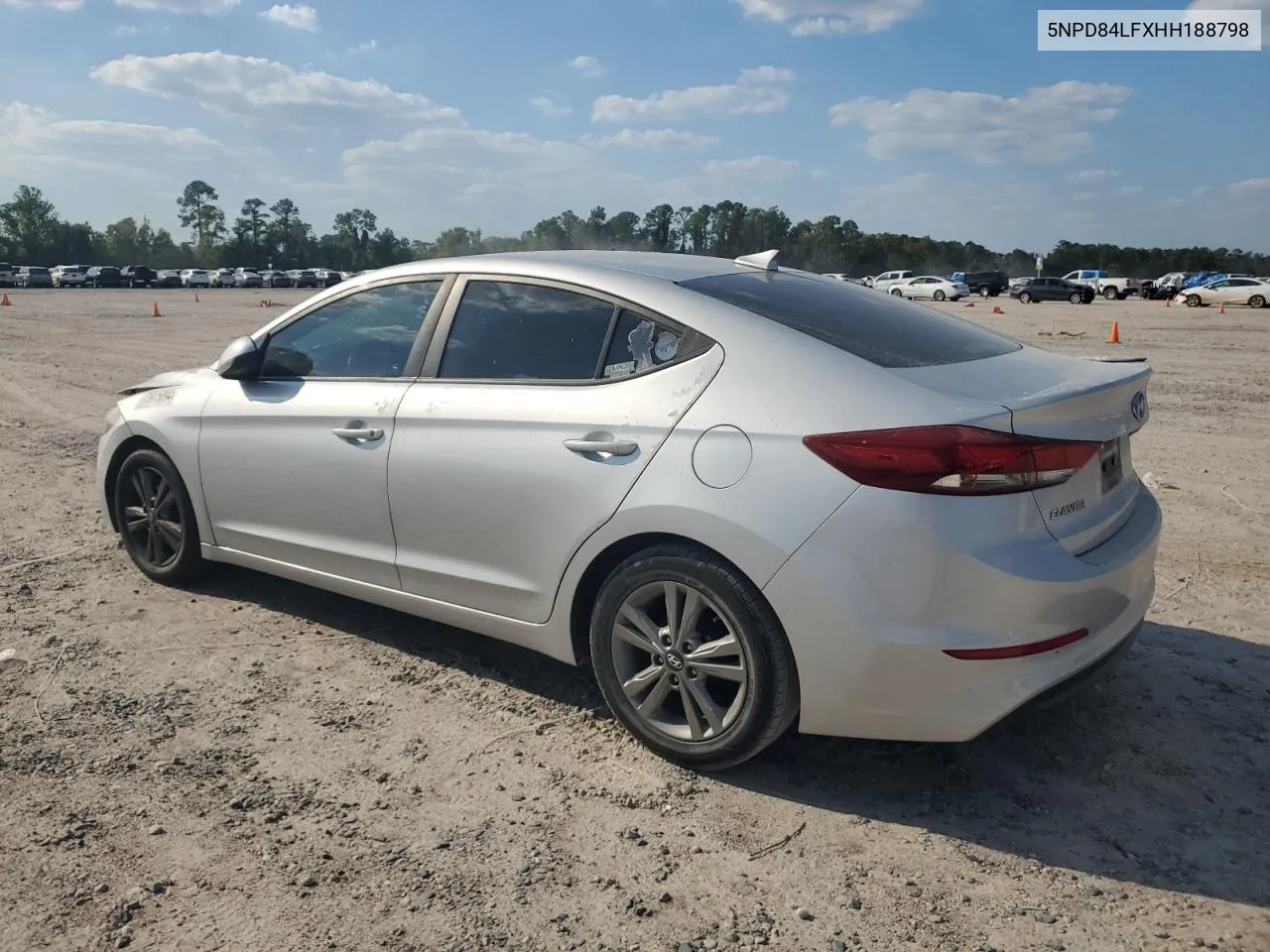 5NPD84LFXHH188798 2017 Hyundai Elantra Se