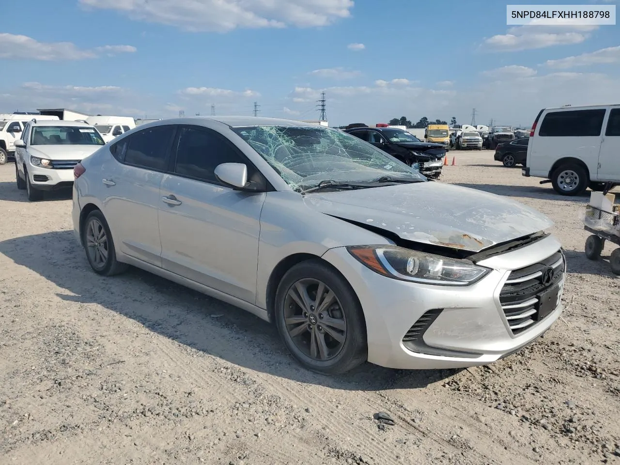 5NPD84LFXHH188798 2017 Hyundai Elantra Se