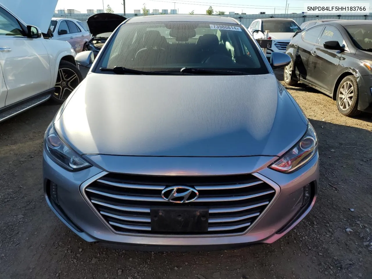 5NPD84LF5HH183766 2017 Hyundai Elantra Se