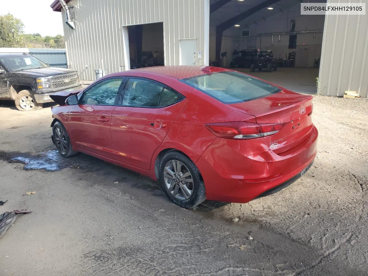 2017 Hyundai Elantra Se VIN: 5NPD84LFXHH129105 Lot: 74007714