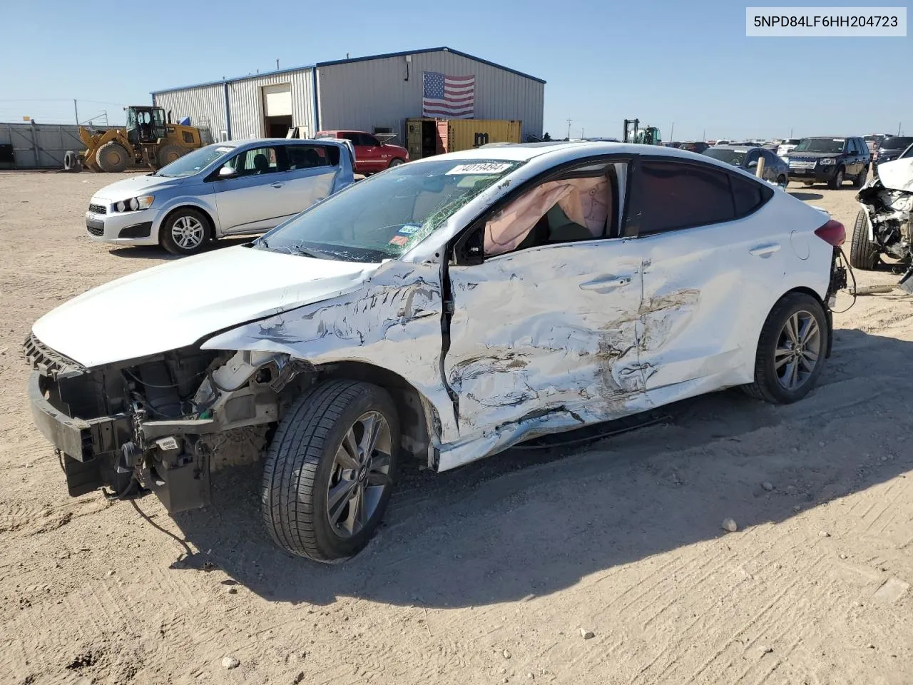 2017 Hyundai Elantra Se VIN: 5NPD84LF6HH204723 Lot: 74019494