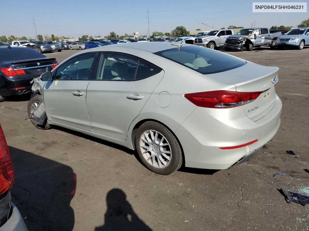 5NPD84LF5HH046231 2017 Hyundai Elantra Se