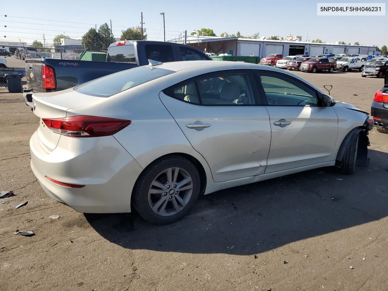 2017 Hyundai Elantra Se VIN: 5NPD84LF5HH046231 Lot: 74021344