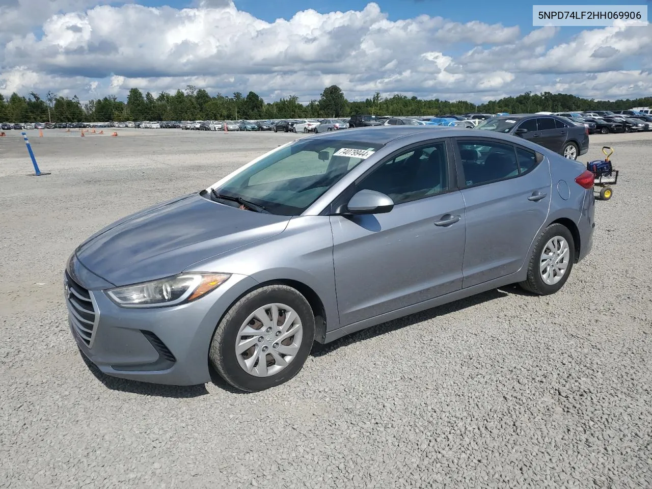 2017 Hyundai Elantra Se VIN: 5NPD74LF2HH069906 Lot: 74079944