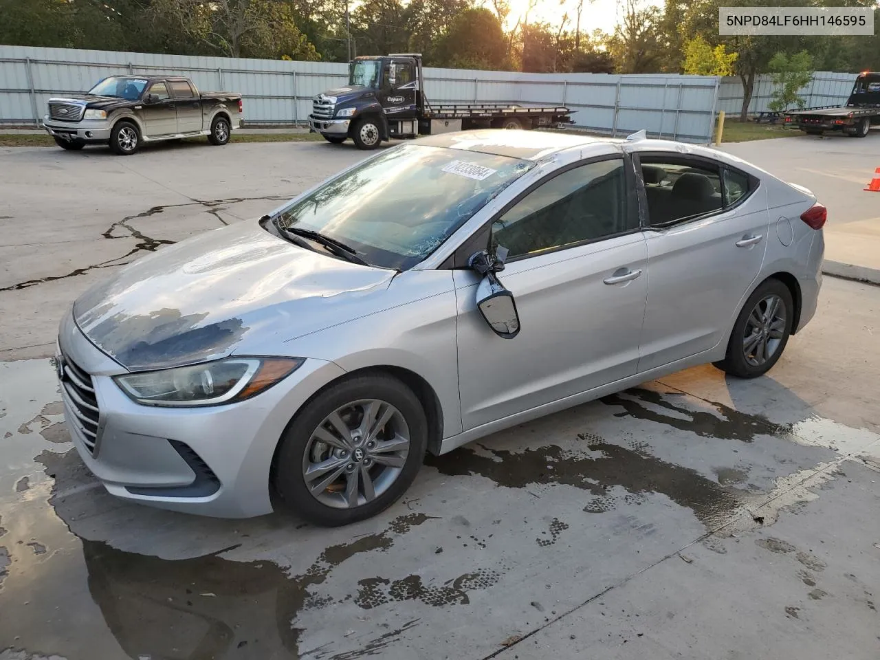 2017 Hyundai Elantra Se VIN: 5NPD84LF6HH146595 Lot: 74233084