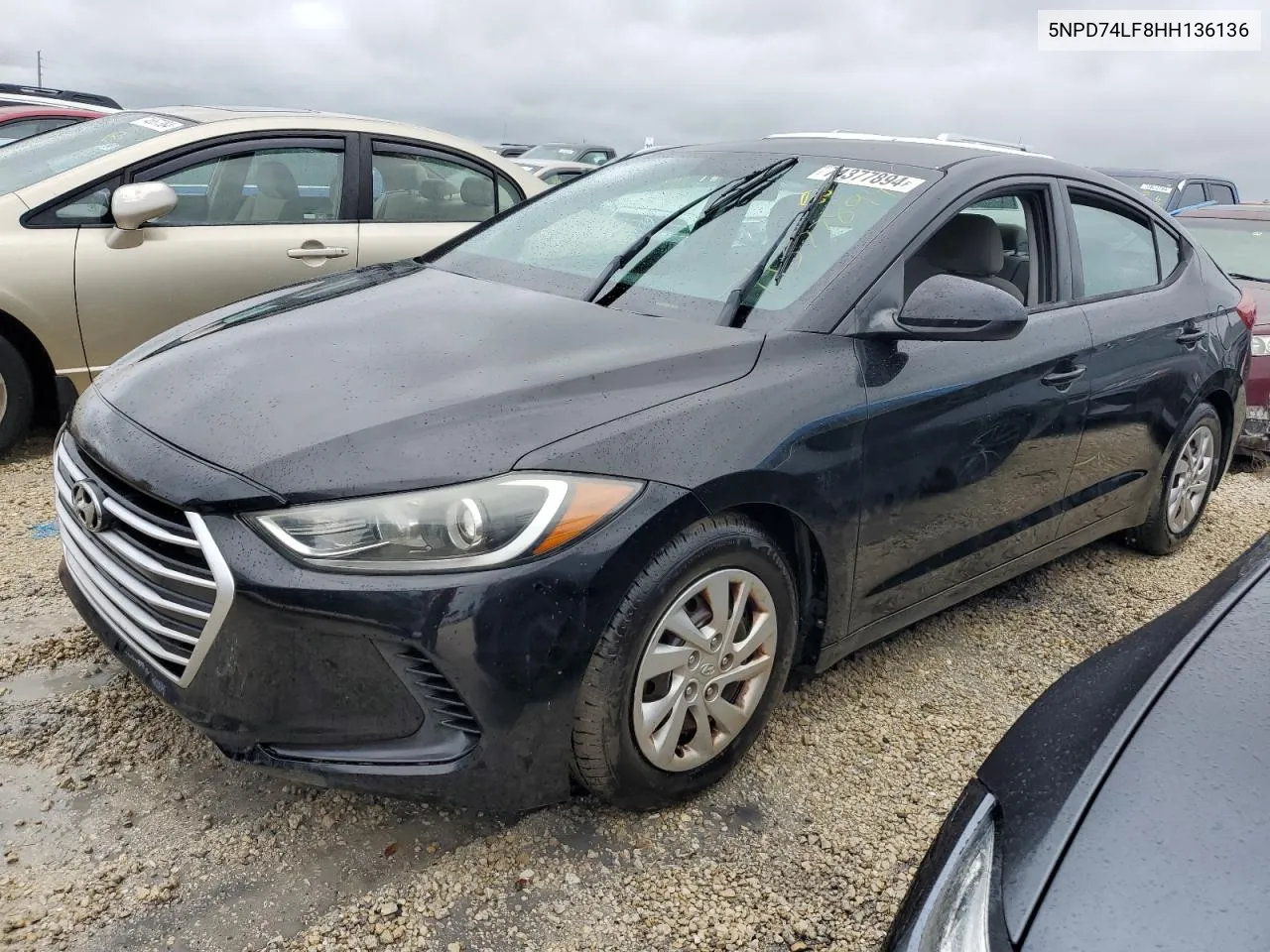 2017 Hyundai Elantra Se VIN: 5NPD74LF8HH136136 Lot: 74377894