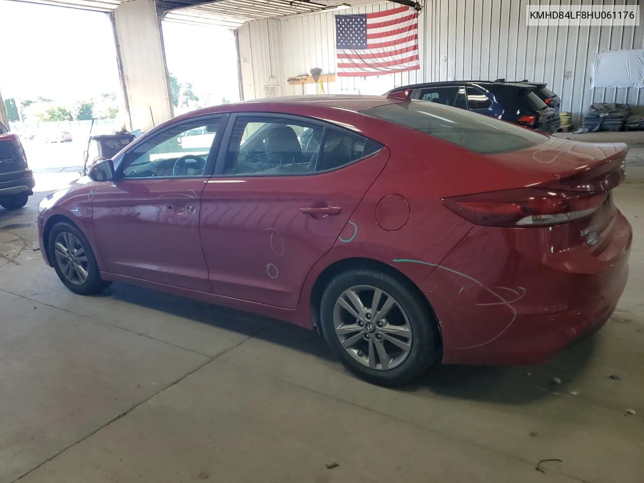 2017 Hyundai Elantra Se VIN: KMHD84LF8HU061176 Lot: 74791064