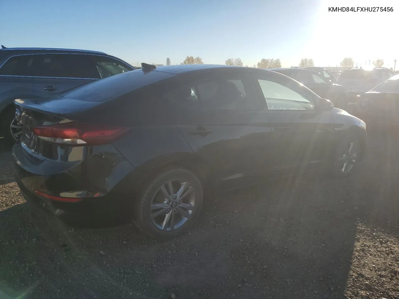 KMHD84LFXHU275456 2017 Hyundai Elantra Se