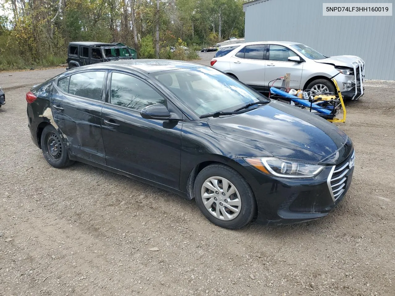 2017 Hyundai Elantra Se VIN: 5NPD74LF3HH160019 Lot: 75116914