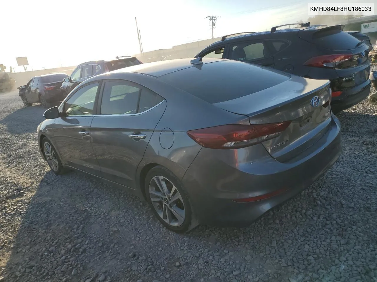 2017 Hyundai Elantra Se VIN: KMHD84LF8HU186033 Lot: 75552354