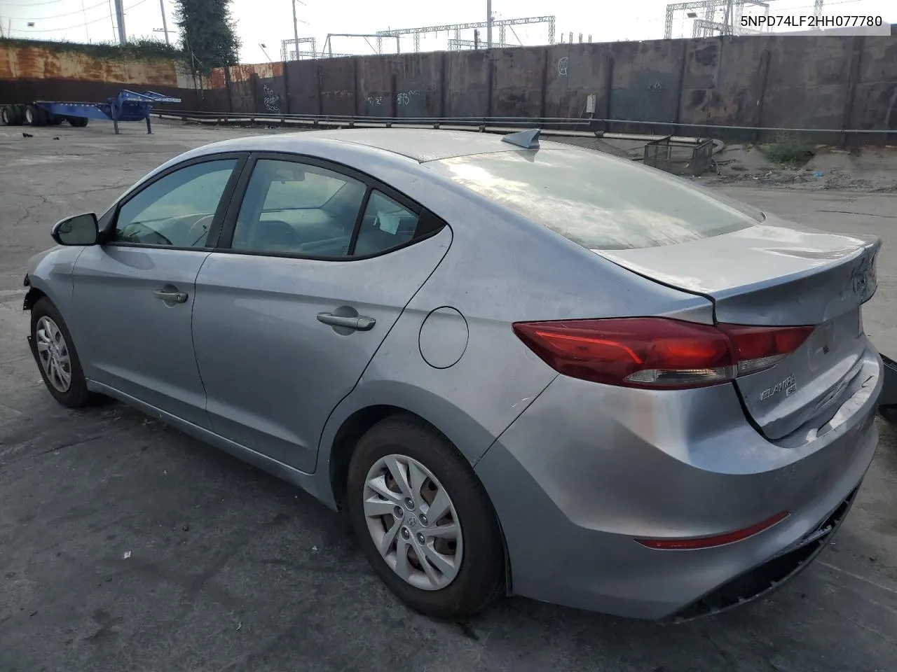 2017 Hyundai Elantra Se VIN: 5NPD74LF2HH077780 Lot: 75564634