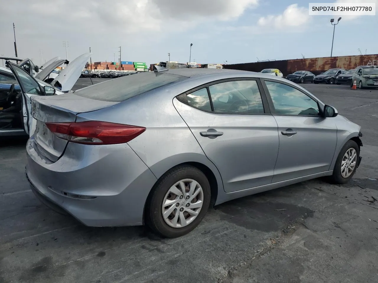 2017 Hyundai Elantra Se VIN: 5NPD74LF2HH077780 Lot: 75564634