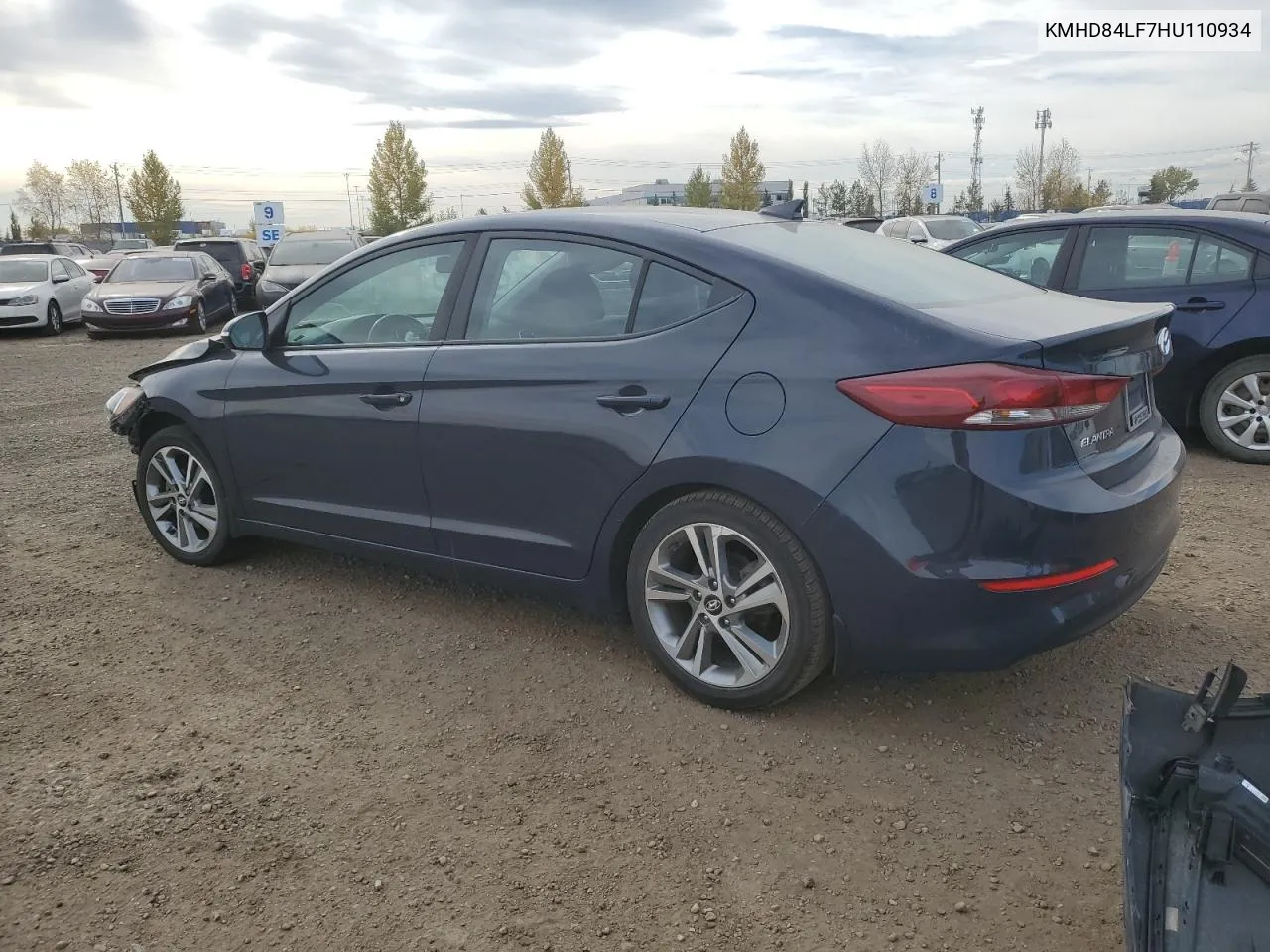 2017 Hyundai Elantra Se VIN: KMHD84LF7HU110934 Lot: 76117004