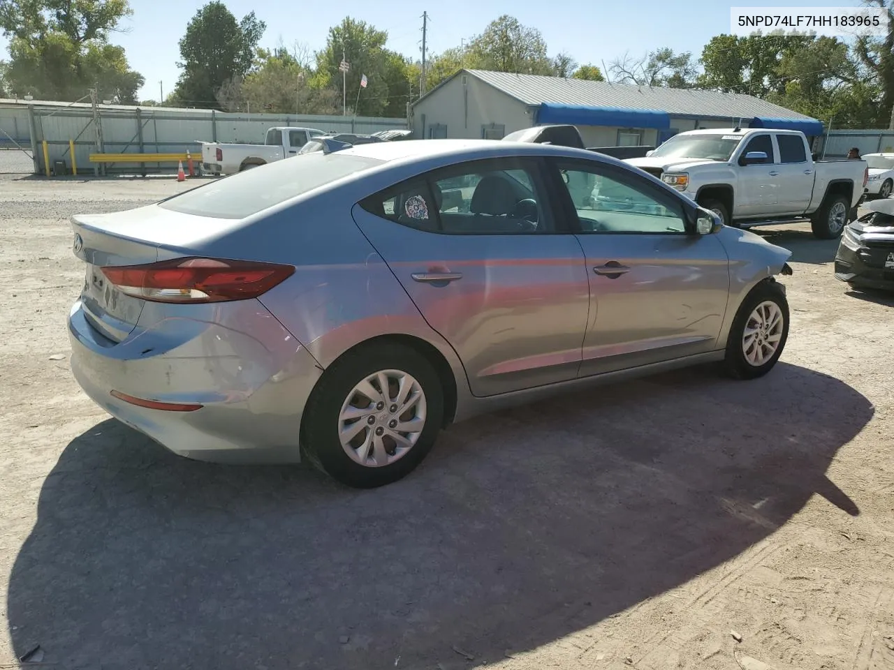 5NPD74LF7HH183965 2017 Hyundai Elantra Se